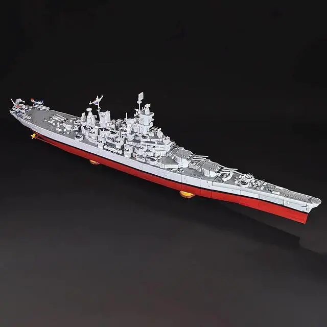 Alt view image 3 of 7 - ZITIANYOUBUILD Lead Ship The Fourth Battleship Named after A State 8042 Pieces MOC