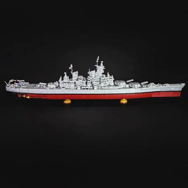 Alt view image 7 of 7 - ZITIANYOUBUILD Lead Ship The Fourth Battleship Named after A State 8042 Pieces MOC
