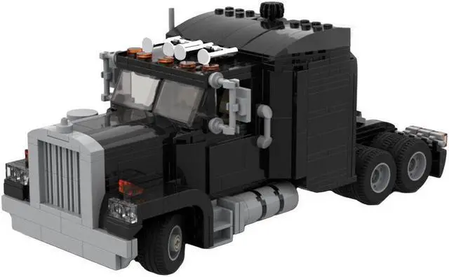 Alt view image 2 of 5 - ZITIANYOUBUILD MOC-65400 Mobile Unit Semi Truck and Trailer from Movie 2081 Pieces MOC