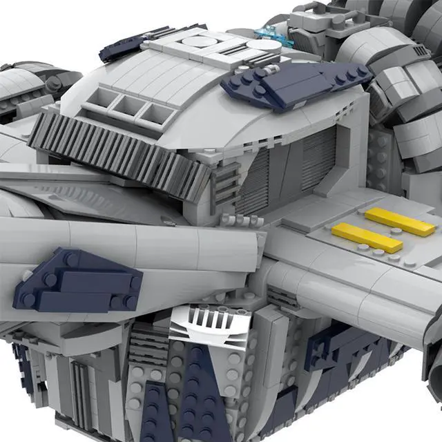 Alt view image 5 of 7 - ZITIANYOUBUILD MOC-12777 Spaceship Model 3811 Pieces Building Blocks Toys Set from Movie MOC