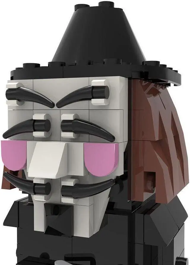 Alt view image 4 of 7 - ZITIANYOUBUILD Movie Protagonist V Character 144 Pieces Building Toys Set MOC