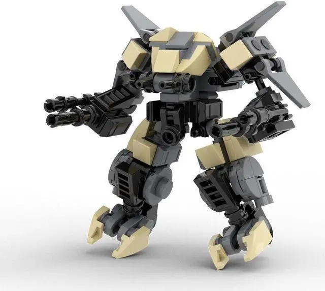 Main image of ZITIANYOUBUILD Battling Military Armor Mech Robot 176 Pieces from Video Game MOC