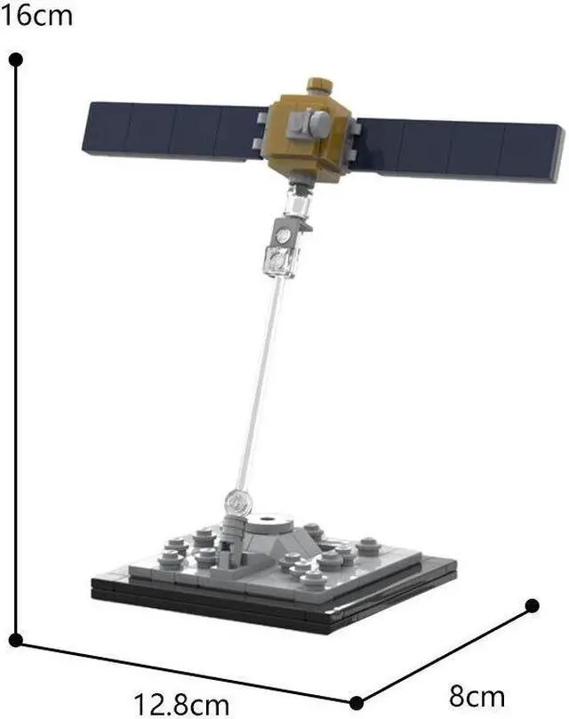 Alt view image 2 of 3 - ZITIANYOUBUILD MOC-89978 Double Asteroid Redirection Test / Spacecraft 100 Pieces Building Kit MOC