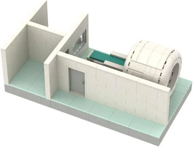 Alt view image 3 of 6 - ZITIANYOUBUILD MOC-103049 MRI Scanner Model Educational Toys Building Toys 520 Pieces MOC