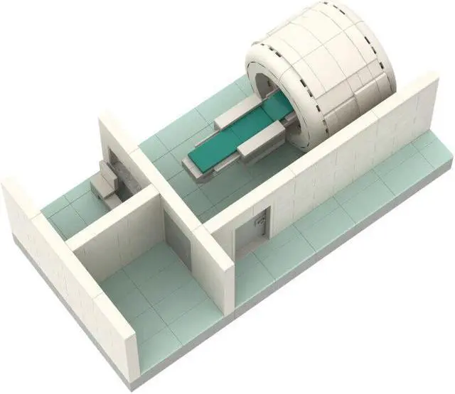 Alt view image 4 of 6 - ZITIANYOUBUILD MOC-103049 MRI Scanner Model Educational Toys Building Toys 520 Pieces MOC