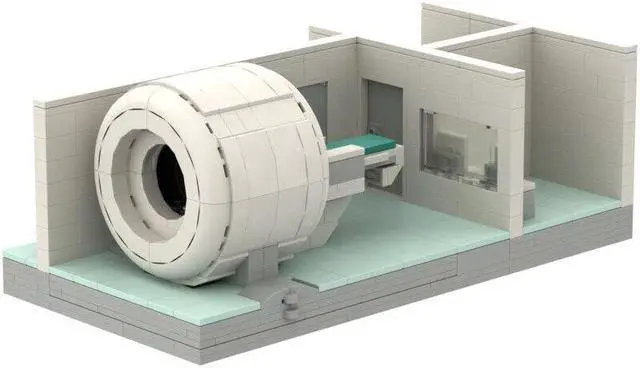 Alt view image 2 of 6 - ZITIANYOUBUILD MOC-103049 MRI Scanner Model Educational Toys Building Toys 520 Pieces MOC