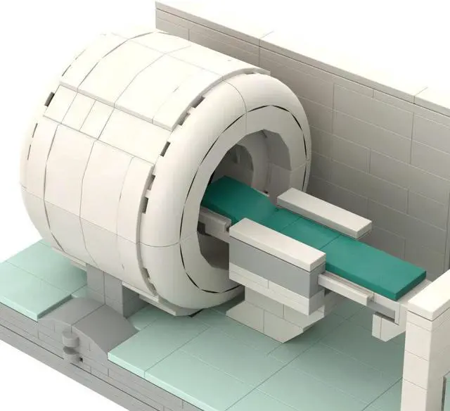 Alt view image 5 of 6 - ZITIANYOUBUILD MOC-103049 MRI Scanner Model Educational Toys Building Toys 520 Pieces MOC