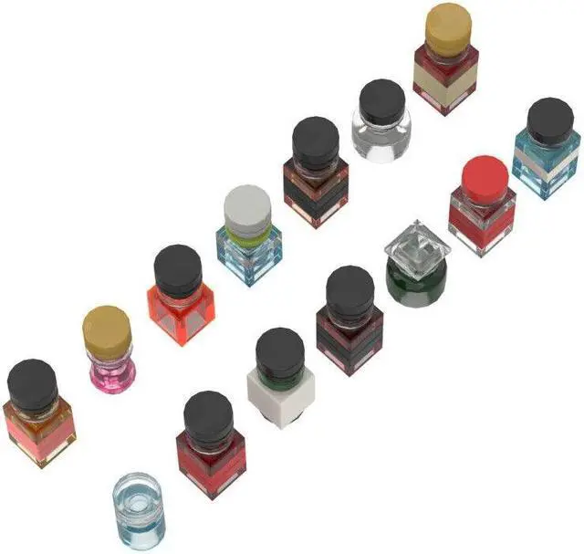 Alt view image 3 of 6 - ZITIANYOUBUILD MOC-99616 Liquor Bottles 14-in-1 Liquor Bottles Model for Minifigures 75 Pieces 100% Compatible with LEGO Brand New and High Quality