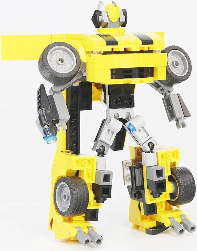 Alt view image 4 of 5 - ZITIANYOUBUILD MOC-19439 2-in-1 Robot Car Model 251 Pieces Building Toys Set from TV Show MOC