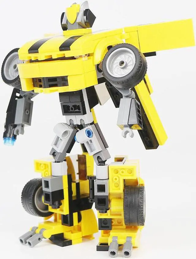 Alt view image 2 of 5 - ZITIANYOUBUILD MOC-19439 2-in-1 Robot Car Model 251 Pieces Building Toys Set from TV Show MOC