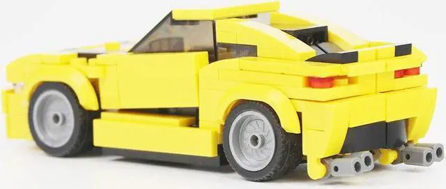 Alt view image 5 of 5 - ZITIANYOUBUILD MOC-19439 2-in-1 Robot Car Model 251 Pieces Building Toys Set from TV Show MOC