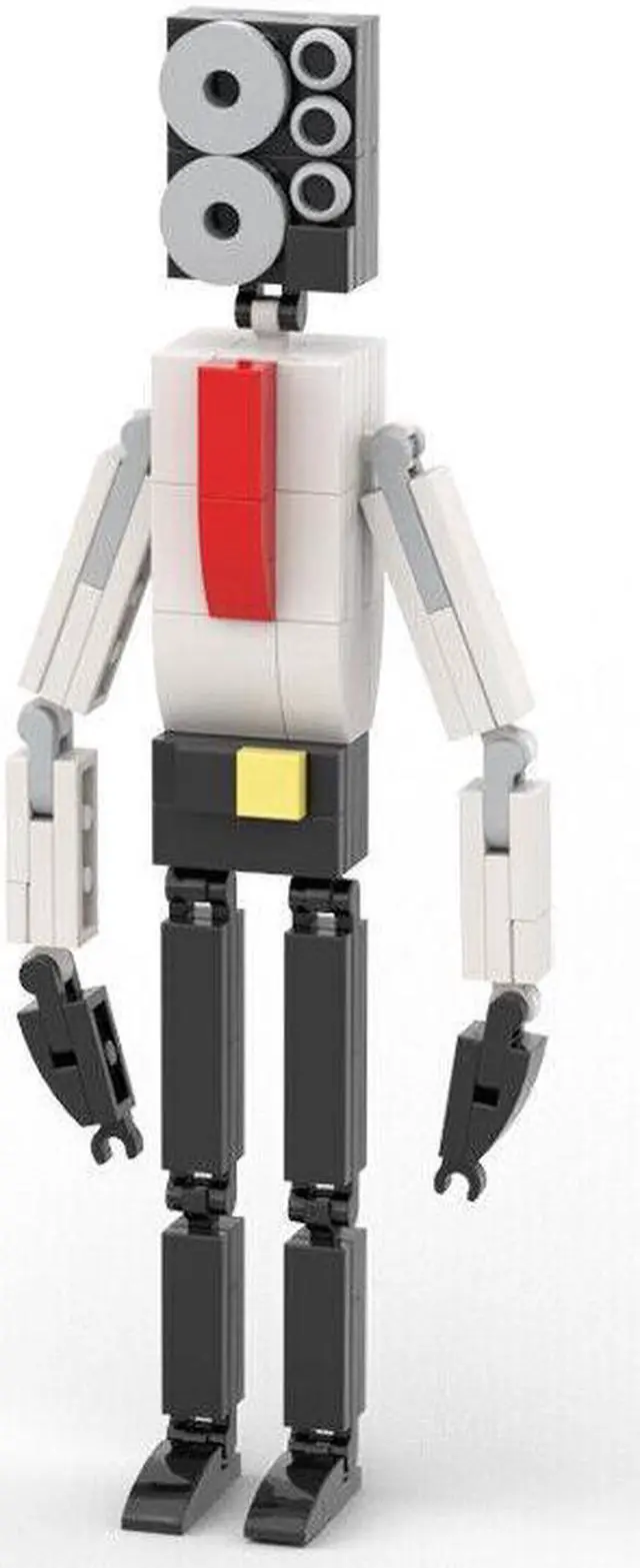 Alt view image 5 of 7 - ZITIANYOUBUILD 3-in-1 Man Game Character with Paper Instructions 172 Pieces MOC