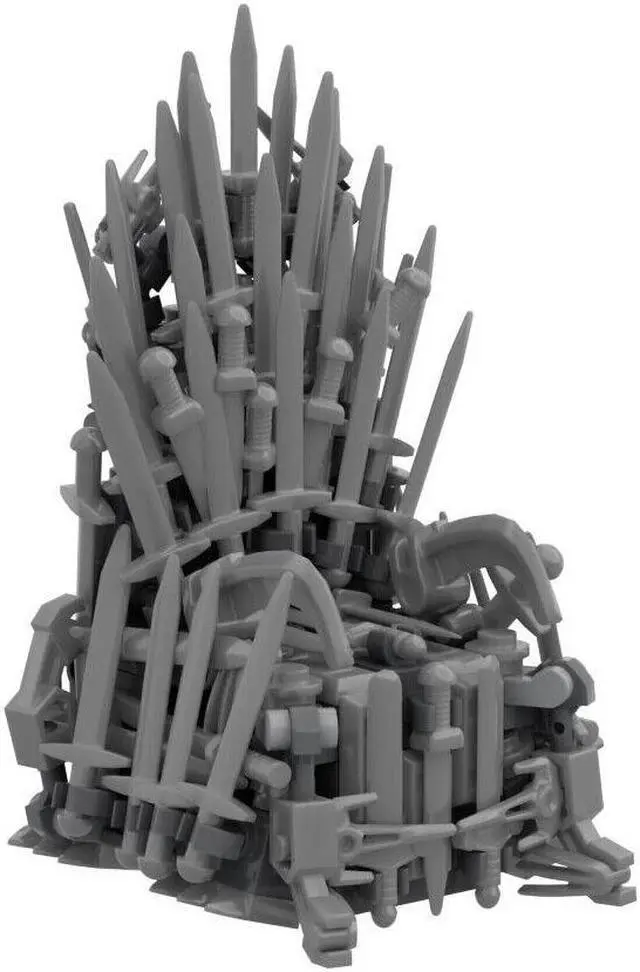 Main image of ZITIANYOUBUILD Game of Thrones The Iron Throne Model Movie Scene 226 Pieces for Adults 100% Compatible with LEGO Brand New and High Quality