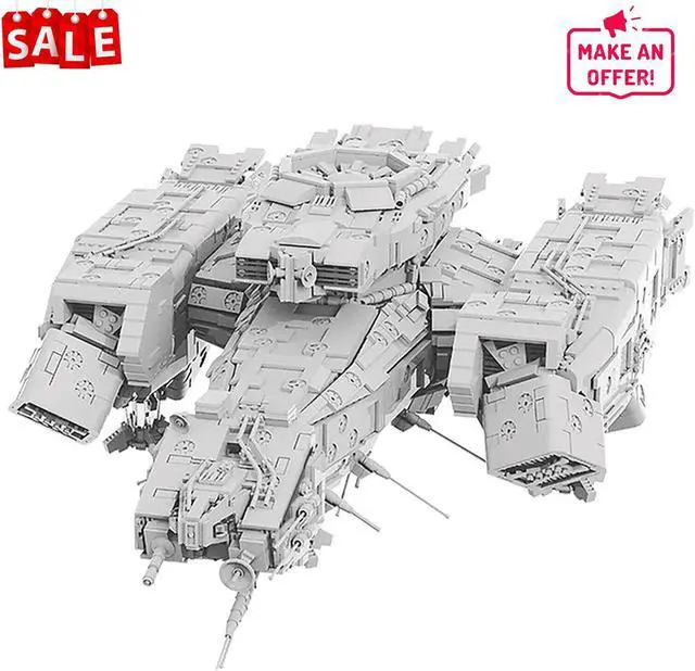 Main image of ZITIANYOUBUILD MOC-9803 Nostromo Commercial Spacecraft Model from Sci-Fi Movie 9233 Pieces MOC