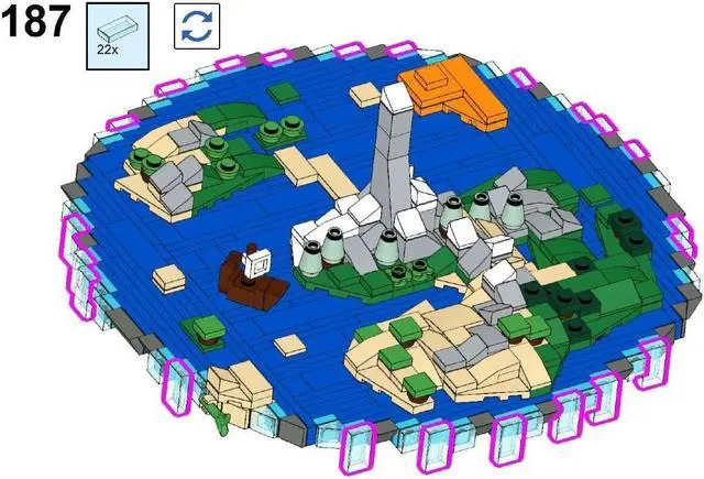 Alt view image 4 of 4 - ZITIANYOUBUILD Huge Tortoise Big Turtle Toys Sets & Packs 2893 Pieces Building Toys MOC