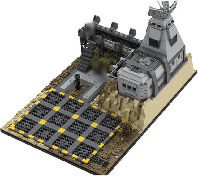 Alt view image 2 of 4 - ZITIANYOUBUILD Emipre Base on Tatooine Model Building Toys Set 1927 Pieces MOC