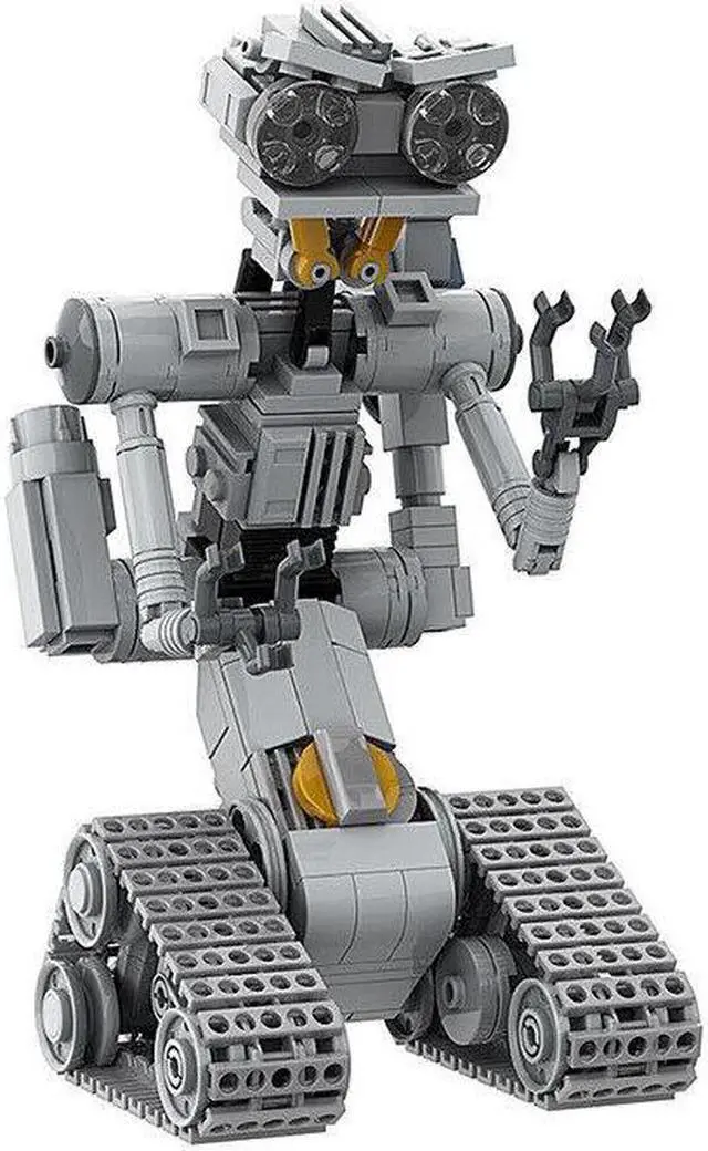 Alt view image 2 of 4 - ZITIANYOUBUILD Johnny 5 Robot Premium Edition Kids Gift Building Set 313 Pieces MOC