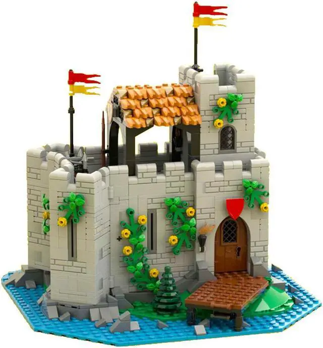 Main image of ZITIANYOUBUILD 10305 Alternative Build: Castle Outpost Lookout Point 1232 Pieces MOC