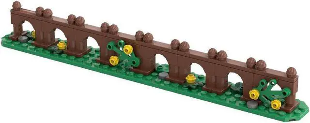 Alt view image 5 of 7 - ZITIANYOUBUILD 6x Builds Grandstand Wooden Stand Tent Torunament Fence 1882 Pieces MOC