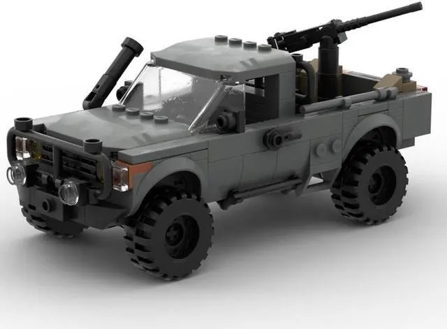Main image of ZITIANYOUBUILD Special Operations Truck Model Building Toys Set 219 Pieces MOC