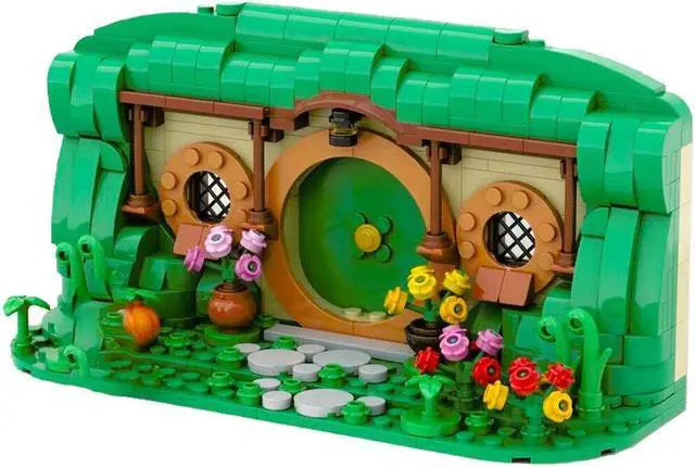 Main image of ZITIANYOUBUILD MOC-136504 Underground Dwelling House Front Main Character's Home 377 Pieces MOC