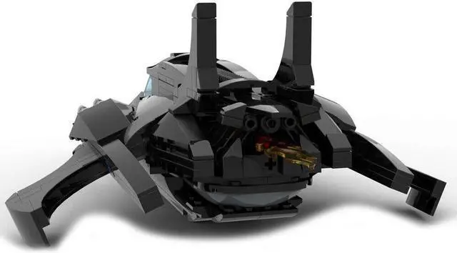 Alt view image 2 of 5 - ZITIANYOUBUILD MOC-38420 Black Ship Model from Movie Building Toys Set for Collection 288 Parts