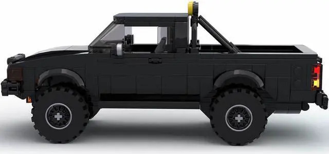Alt view image 3 of 6 - ZITIANYOUBUILD Custom MOC-105929 Pickup Truck Model 426 Parts Kids Gift for Christmas