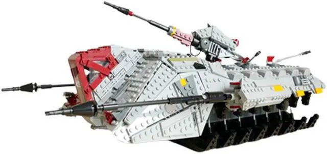 Main image of ZITIANYOUBUILD MOC-122140 Unstable Terrain Artillery Transport with Interior 2783 Parts