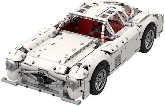 Main image of ZITIANYOUBUILD YOUFOY Two-seat Sports Car Gullwinged Coupé Building Toys Set 1561 Pieces