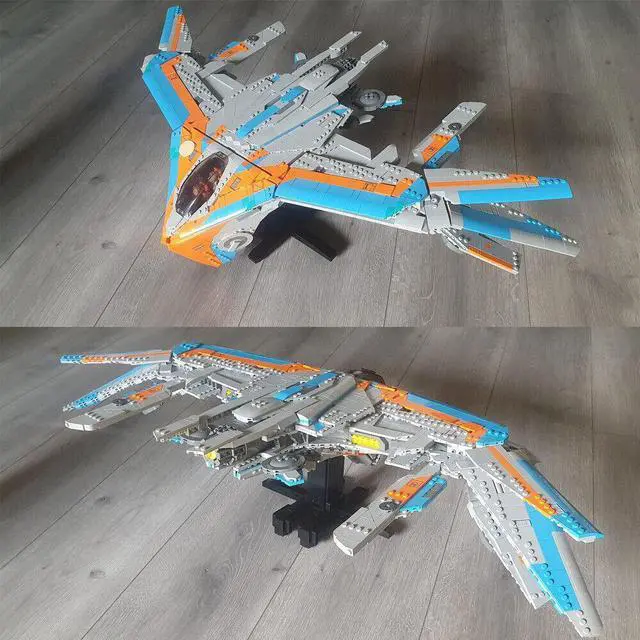 Alt view image 3 of 3 - ZITIANYOUBUILD MOC-149136 M-class Spaceship Model with Display Stand 3343 Parts