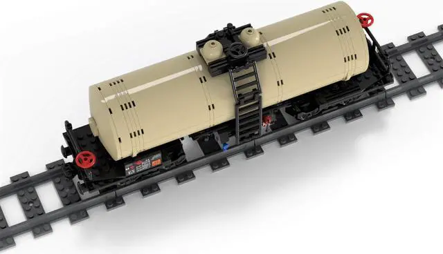 Alt view image 4 of 6 - ZITIANYOUBUILD Custom MOC-81220 Tank wagon  4-axles 355 Parts Kids Gift for Christmas
