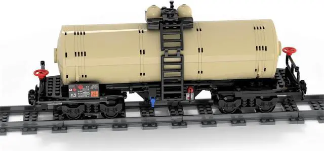 Alt view image 6 of 6 - ZITIANYOUBUILD Custom MOC-81220 Tank wagon  4-axles 355 Parts Kids Gift for Christmas