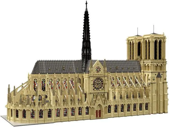 Main image of ZITIANYOUBUILD Typical Example of Gothic Architecture Cathédrale 62390 Parts Modular Building