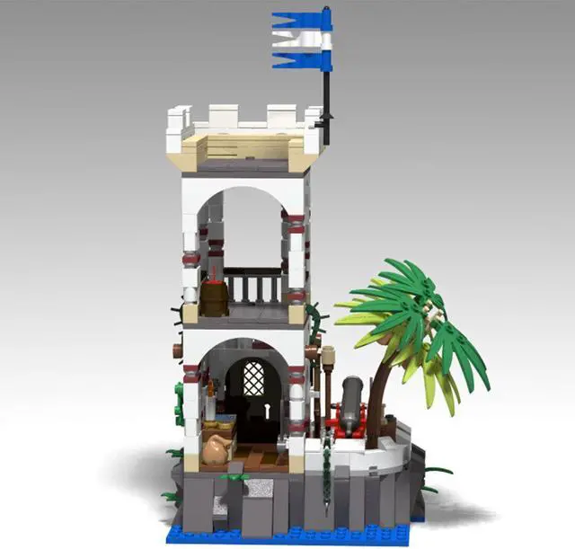 Alt view image 4 of 4 - ZITIANYOUBUILD Custom MOC-72071 Sabre Island Model 493 Parts Kids Gift for Christmas