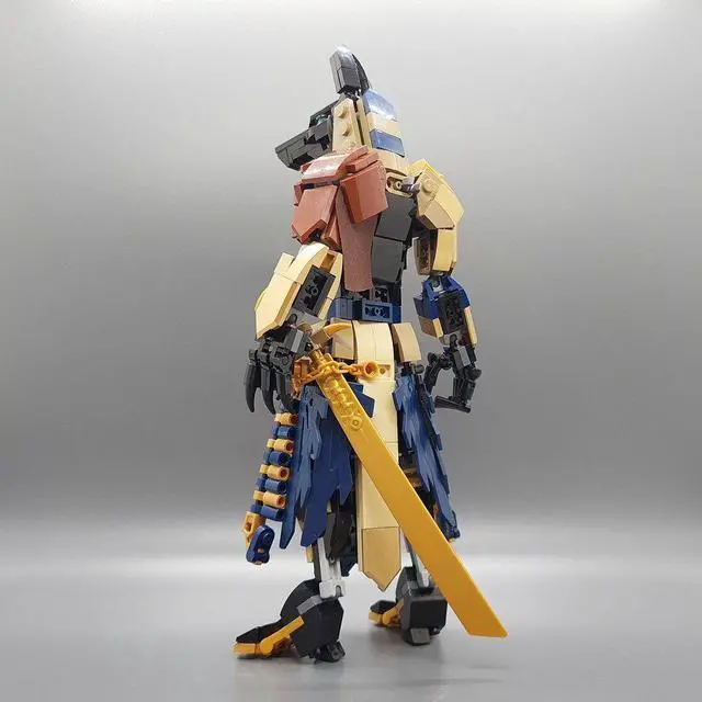 Alt view image 3 of 6 - ZITIANYOUBUILD Custom MOC-113373 Anubis Alt Mecha Model 423 Parts Kids Gift for Christmas