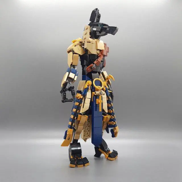 Alt view image 4 of 6 - ZITIANYOUBUILD Custom MOC-113373 Anubis Alt Mecha Model 423 Parts Kids Gift for Christmas