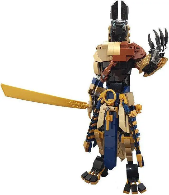Alt view image 6 of 6 - ZITIANYOUBUILD Custom MOC-113373 Anubis Alt Mecha Model 423 Parts Kids Gift for Christmas