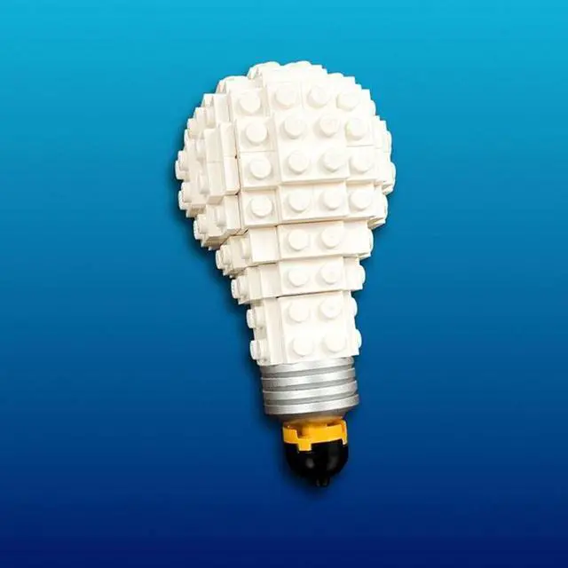 Alt view image 2 of 5 - ZITIANYOUBUILD MOC-134299 LightBulb Model Building Toys Set for Collection 142 Parts Gift