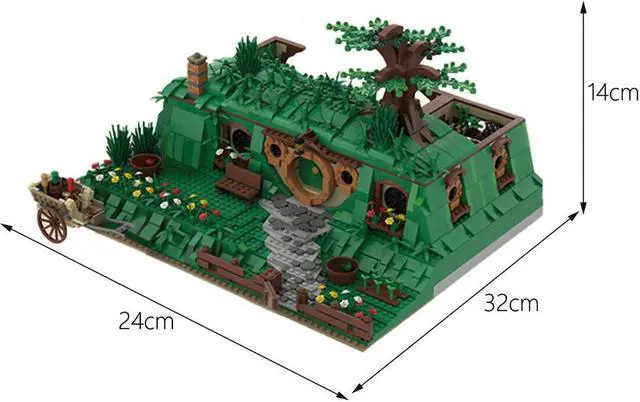Main image of ZITIANYOUBUILD C5983 Iconic Tavern Cave with Interior 2370 Parts for Collection from Movie