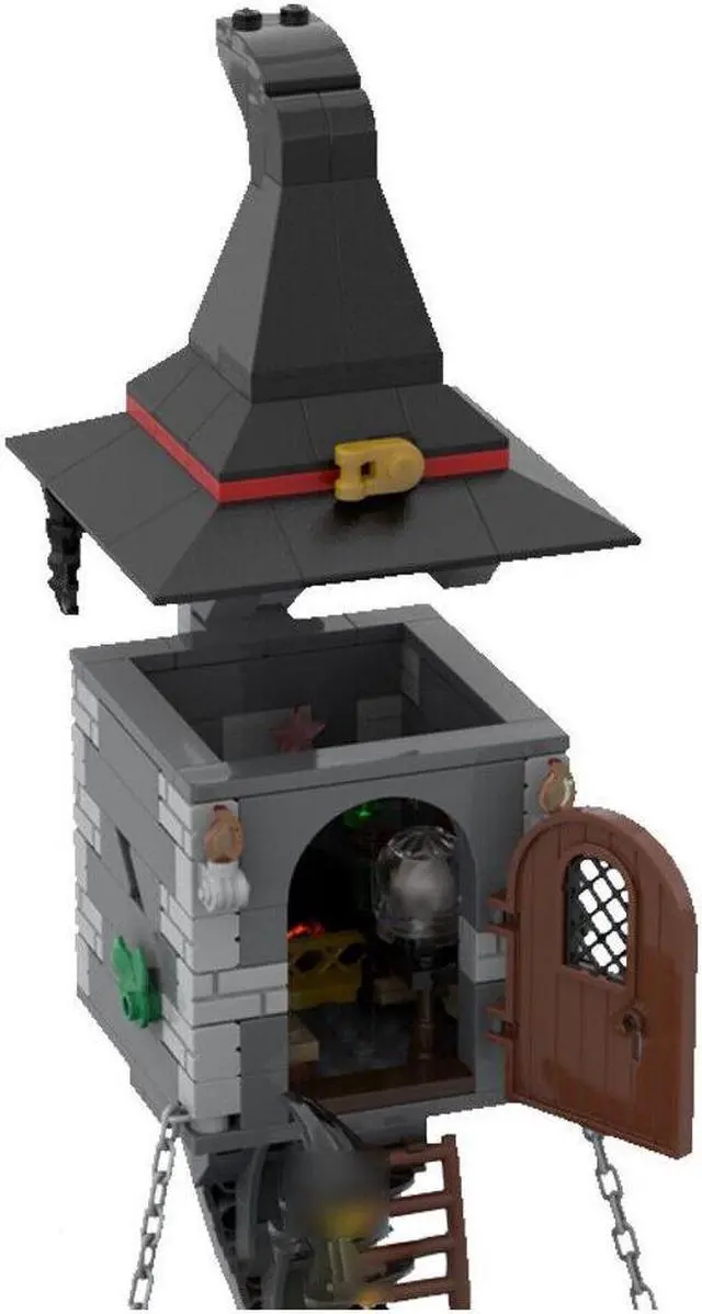 Main image of ZITIANYOUBUILD MOC-146778 Tensegrety Hut with Floating Effect 397 Parts Building Toys Set