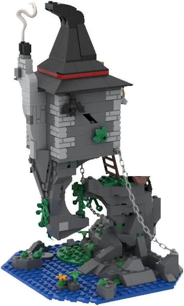 Alt view image 3 of 3 - ZITIANYOUBUILD MOC-146778 Tensegrety Hut with Floating Effect 397 Parts Building Toys Set