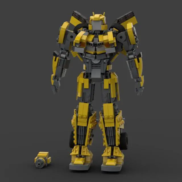 Alt view image 3 of 6 - ZITIANYOUBUILD MOC-152103 Fictional Robot Character from TV Series for Xmas 848 Parts Gift