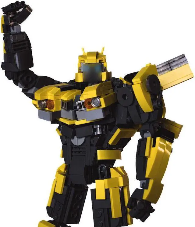 Alt view image 4 of 6 - ZITIANYOUBUILD MOC-152103 Fictional Robot Character from TV Series for Xmas 848 Parts Gift