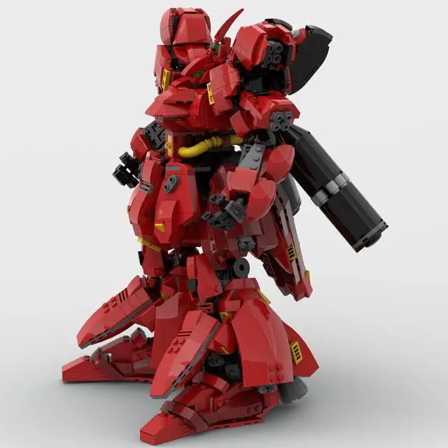 Alt view image 2 of 4 - ZITIANYOUBUILD MOC-154636 Mobile Suit Mech Robot Building Toys Set from TV Show 1542 Parts