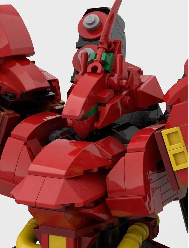 Alt view image 4 of 4 - ZITIANYOUBUILD MOC-154636 Mobile Suit Mech Robot Building Toys Set from TV Show 1542 Parts