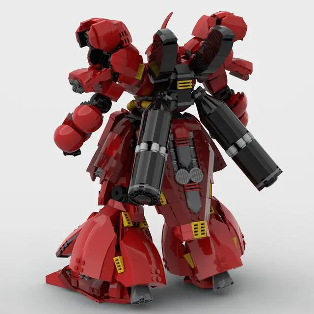 Alt view image 3 of 4 - ZITIANYOUBUILD MOC-154636 Mobile Suit Mech Robot Building Toys Set from TV Show 1542 Parts