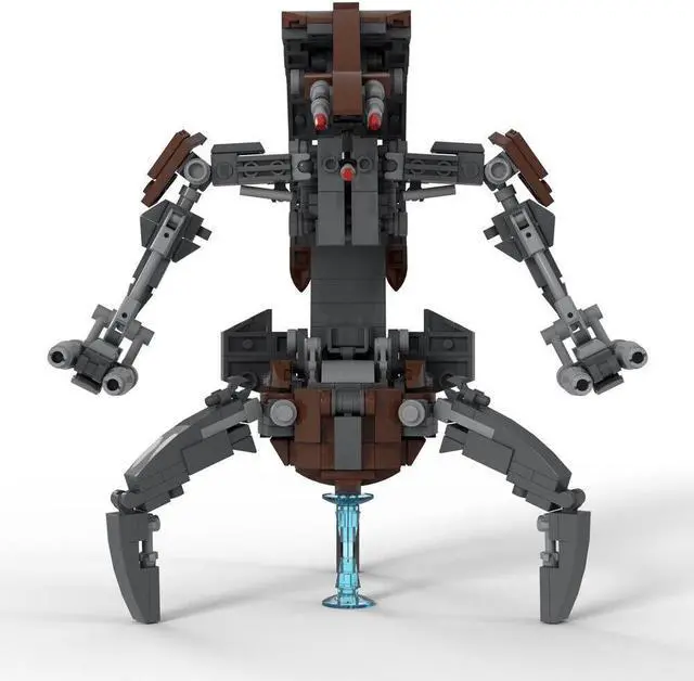 Alt view image 4 of 5 - ZITIANYOUBUILD MOC-102808 UCS Droideka Destroyer Droid Battle Droid from Film 508 Parts