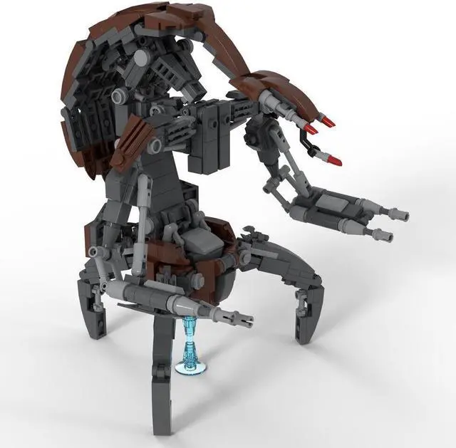 Alt view image 5 of 5 - ZITIANYOUBUILD MOC-102808 UCS Droideka Destroyer Droid Battle Droid from Film 508 Parts