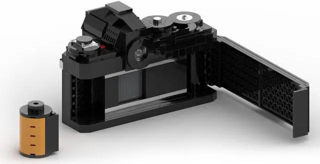 Alt view image 3 of 4 - ZITIANYOUBUILD C4979 F3 35mm SLR Camera Building Toys Set for Collection 663 Parts