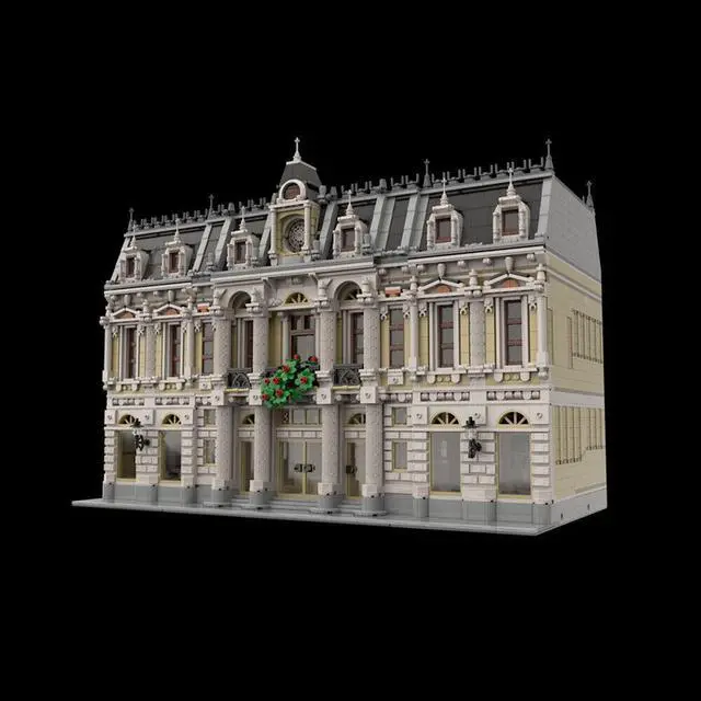 Main image of ZITIANYOUBUILD MOC-98927 Modular The Royal Opera Building Classical Architecture 6633 Parts